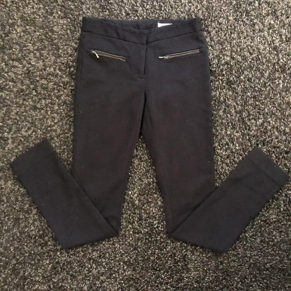 Club Monaco Emily Black Slack Size 0 - Picture 8 of 16